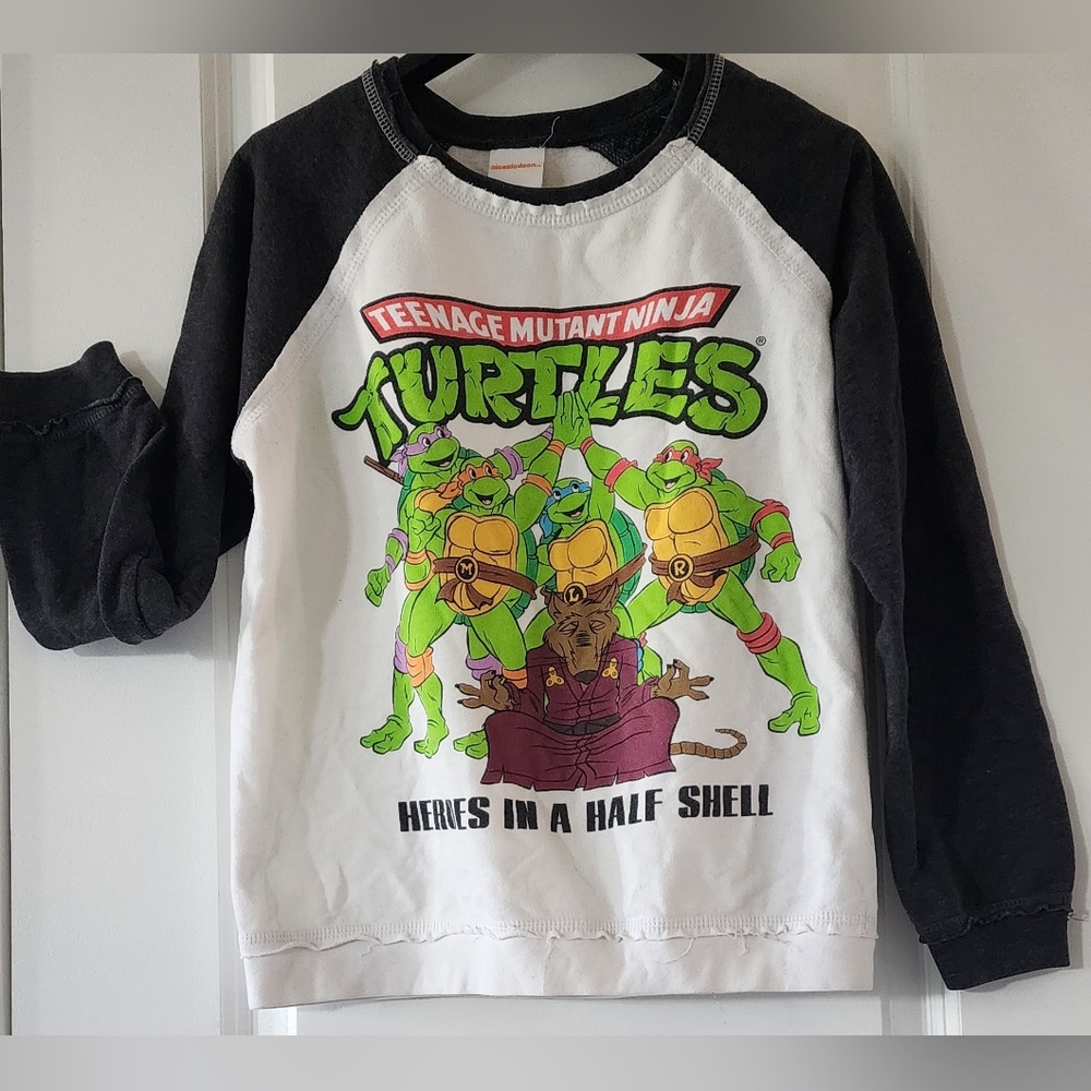 Nickelodeon Teenage Mutant Ninja Turtles Sweatshirt 2015 Unisex Size Small
